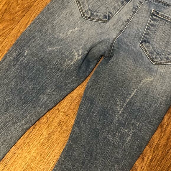 L’Agence Luna Straight Leg High Rise Light Wash Denim Jeans Size 25 - Picture 7 of 11